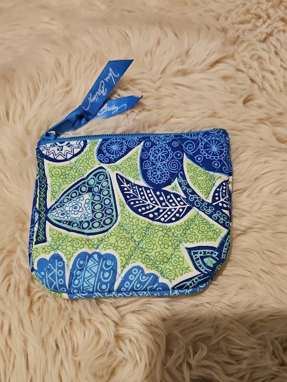 Vera Bradley Doddle Daisy Pattern Coin Purse/ Pouch